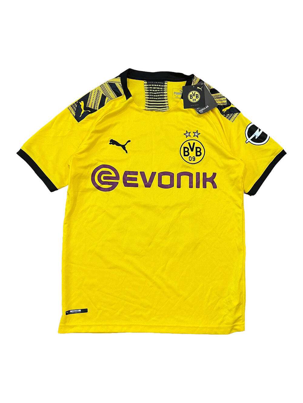 NWT Puma BVB Borussia Dortmund Home Jersey Men’s Small Yellow Dortmund